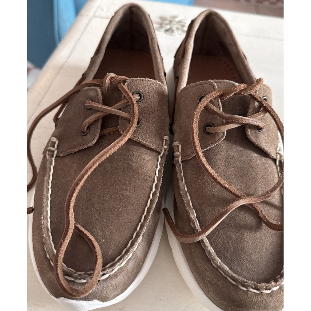 Thursday Boot Co. Mens Size 9 1/2 Everyday Leather Boat Shoes Top-Sider EUC - Picture 5 of 7